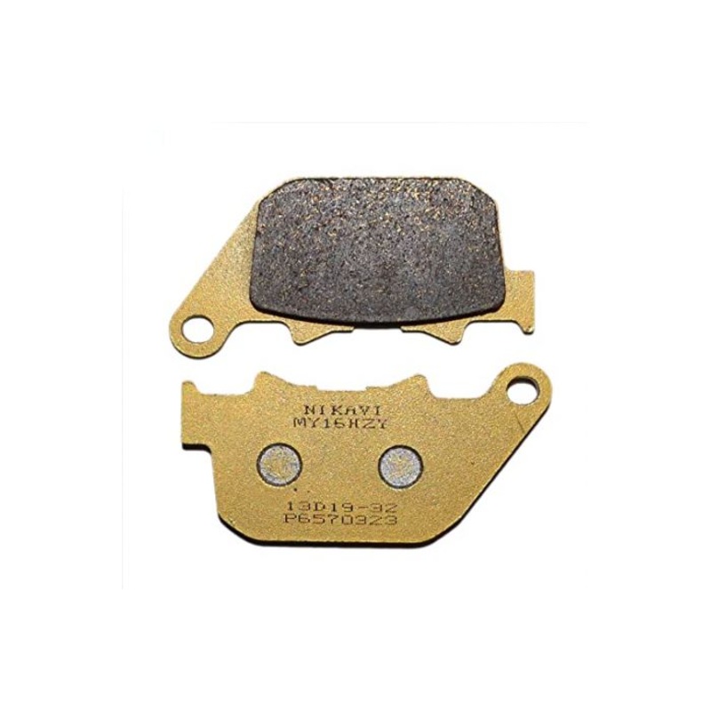 NIKAVI GDP14 Rear Brake Disc Pad for Harley Davidson Sportster (Sportster (1 Model)) Old