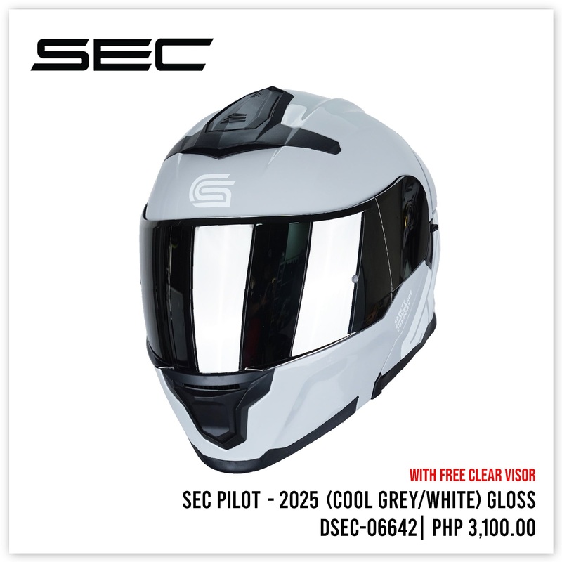 SEC PILOT – 2025 (COOL GREY/WHITE)