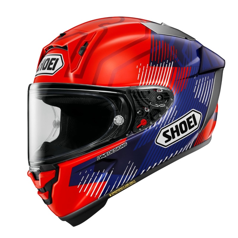Shoei X-SPR Pro Marquez 8 TC1 Red