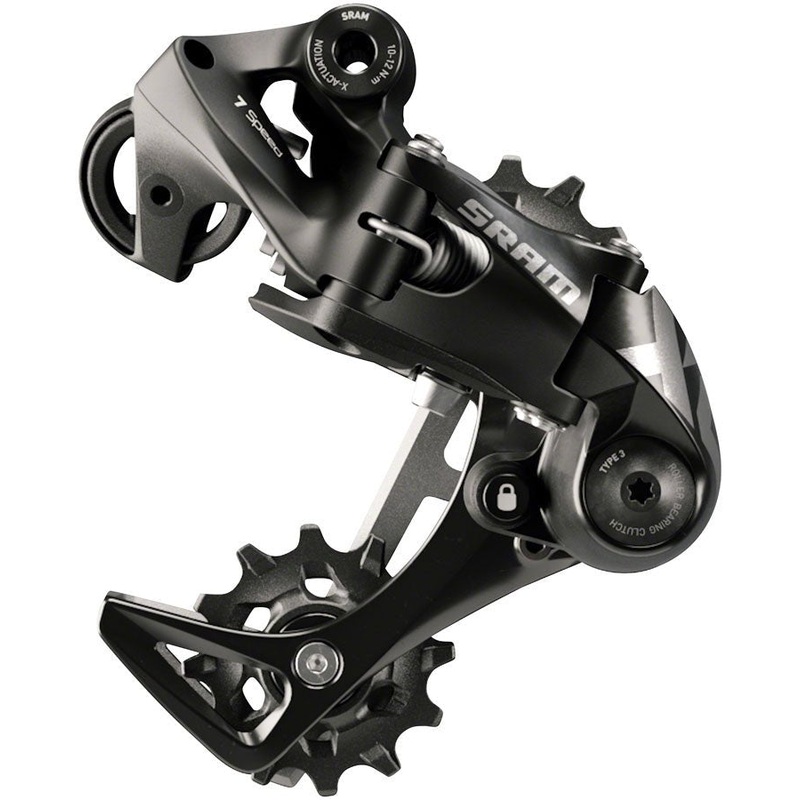 SRAM X01 DH Rear Derailleur (A3) – 7-Speed – Short Cage – Black