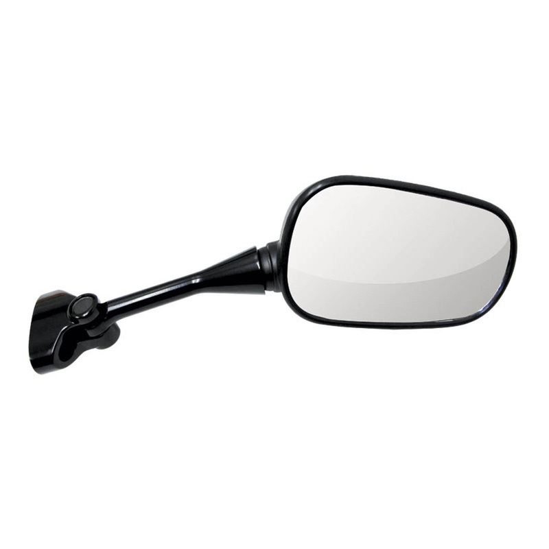 Whites Mirror Black Hon VFR800 ’02- Right-hand
