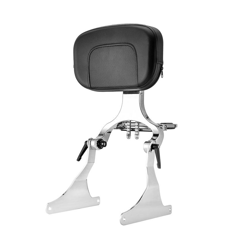 2007-2017 Harley Softail Standard/Custom/Fat Boy Steel & Aluminum Multi-Purpose Adjustable Backrest
