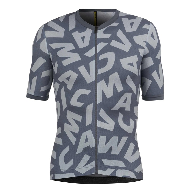 Mavic Aksium Graphic Short Sleeves Cycle Jersey Orion Blue