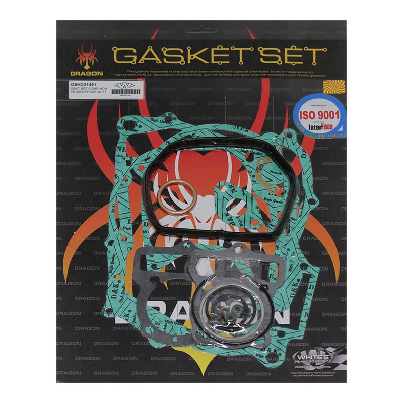 Whites Complete Gasket Set Honda XR100 ’92-’03/CRF100F ’92-’13