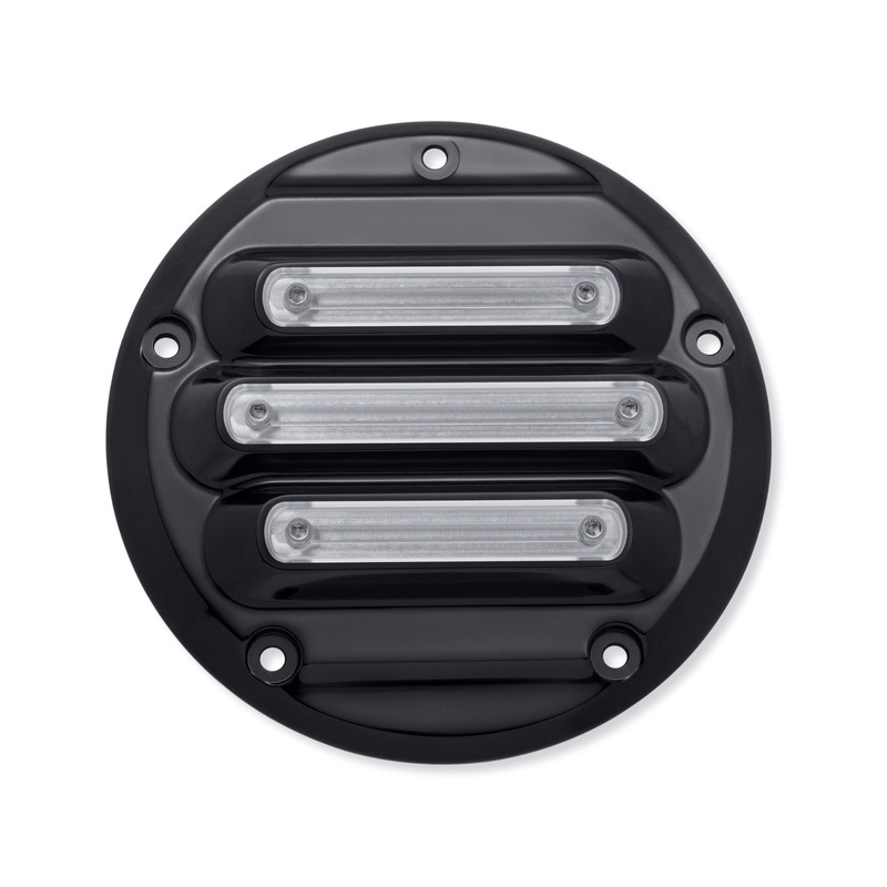 Harley Davidson 25700965 Dominion Derby Cover KIT,DERBY CVR,AE/AU,BLACK