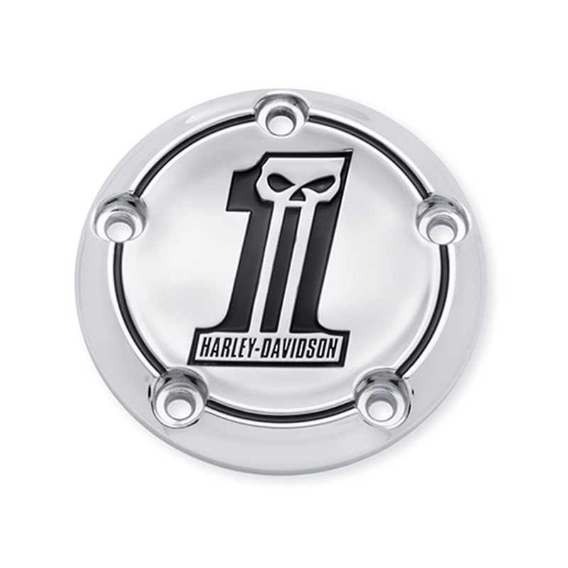 Harley Davidson 32519-10 Number One Skull Timer Cover TIMER COVER, NO. 1 SKULL COLLECTION