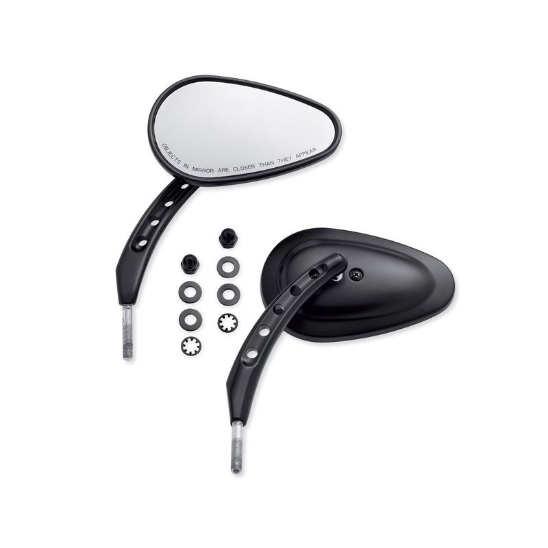 Harley Davidson 92416-08 KIT-MIRROR,BUCKSHOT/BLACK
