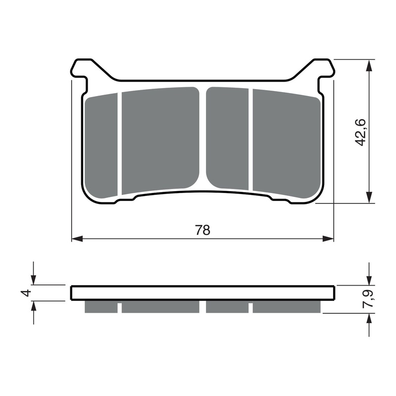 GOLDfren Brake Pads GF386 – S33