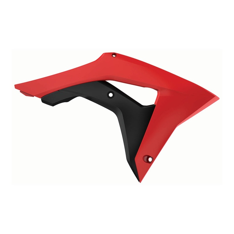 Polisport Radiator Scoops Honda CRF450R ’17 – 04 Red/Black