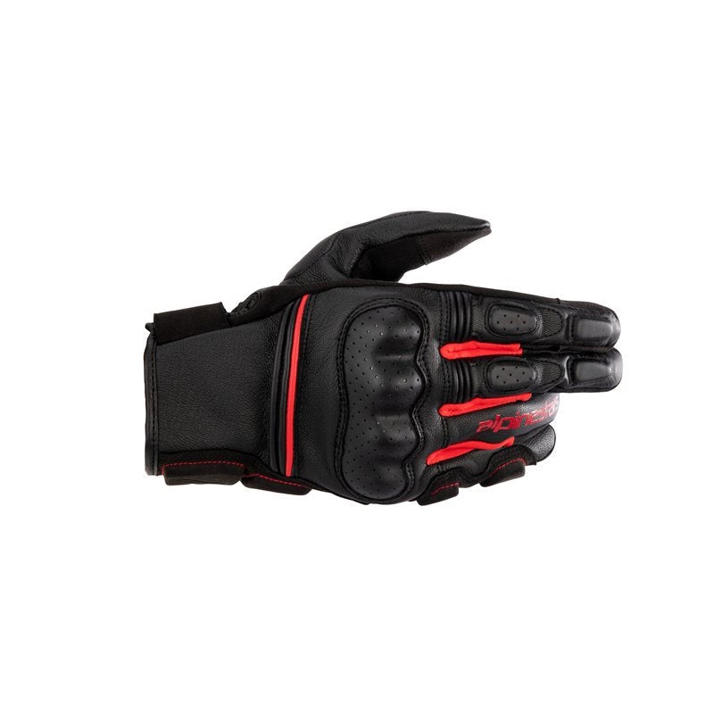 Alpinestars Phenom Leather Gloves Black / Bright Red