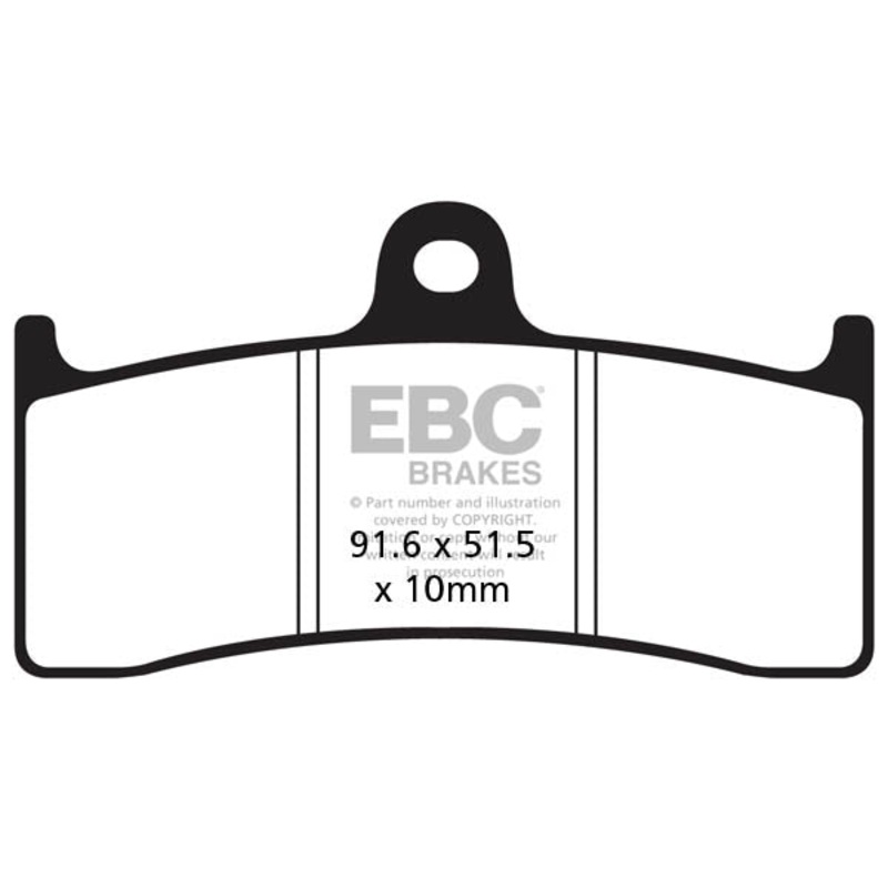 Brakes – FA249HH Fully Sintered  – EBC