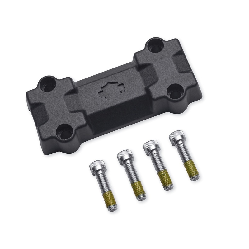 Harley Davidson 55900237 1.25 in. Handlebar Top Clamp Kit KIT,H-BAR MTG/END,CLAMP,1.25,B