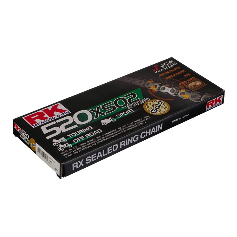 RK 520XSO2 RX-Ring Chain – Gold