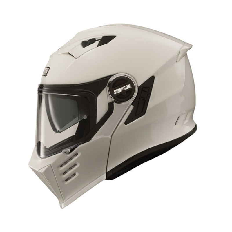 Simpson Darksome (Mod Bandit) Helmet, White