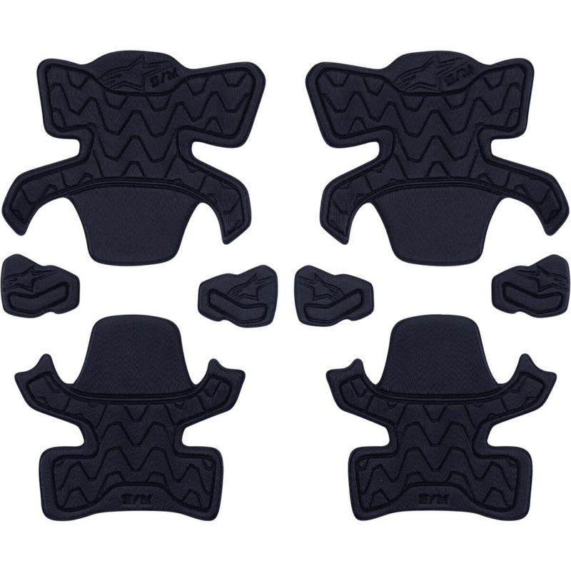 Alpinestars RK-1 Plasma Frame Padding Replacement Set Black