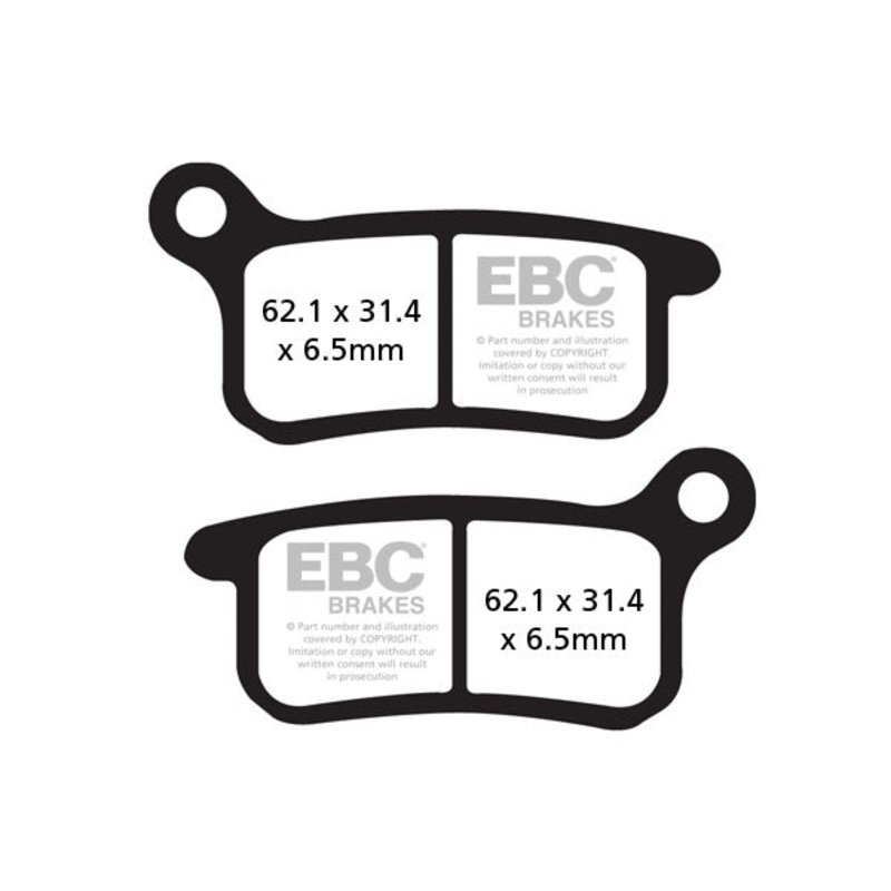 Brakes – Sintered FA357R – EBC (Front)