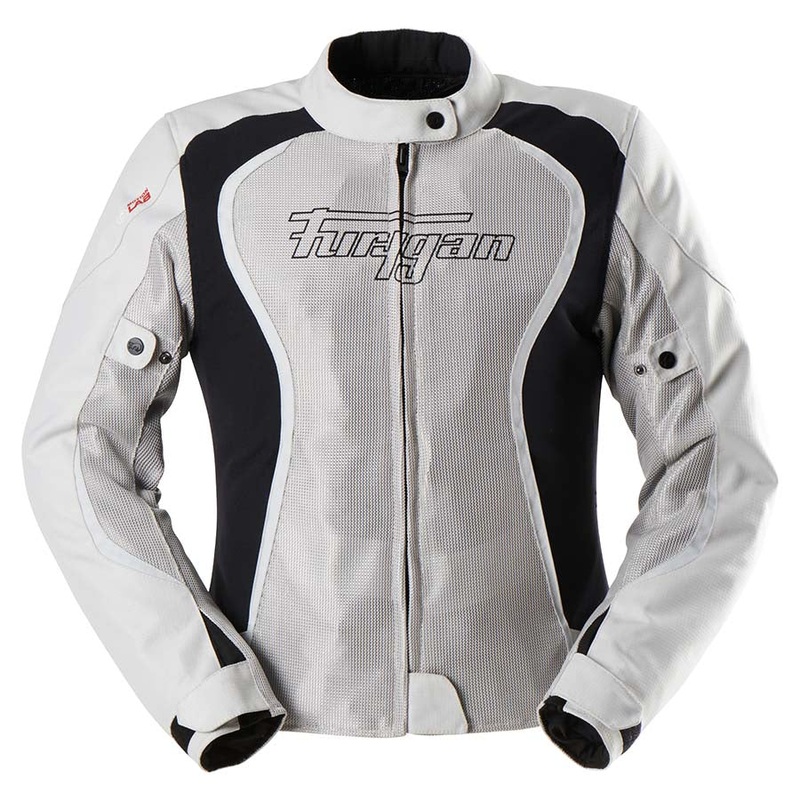 Furygan Odessa Vented 3-In-1 Ladies Textile Jacket Pearl / Black