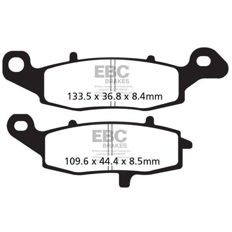 Brakes – FA229 Organic – EBC