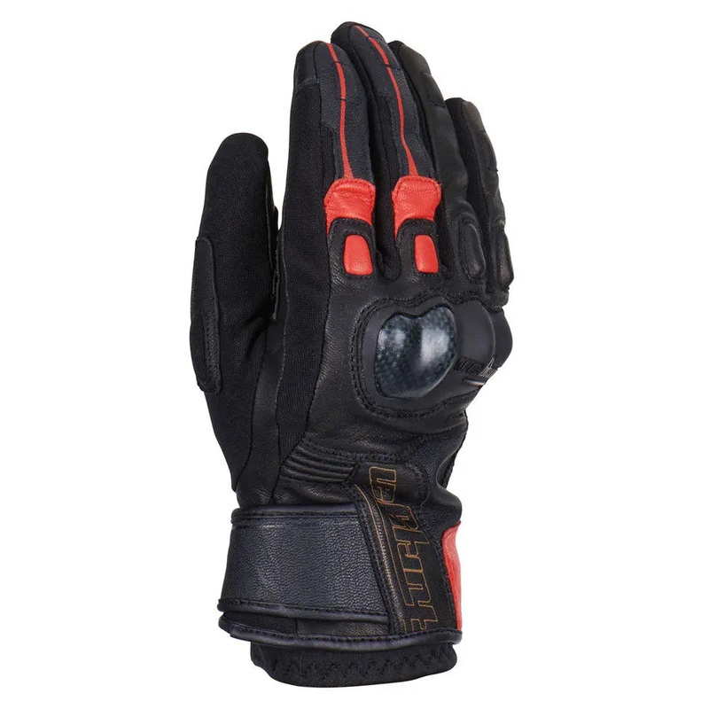 Furygan Cordoba Leather Gloves Black / Red