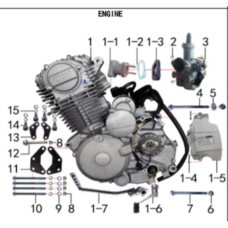 Hanger – 150DH Gas Dirt Bike