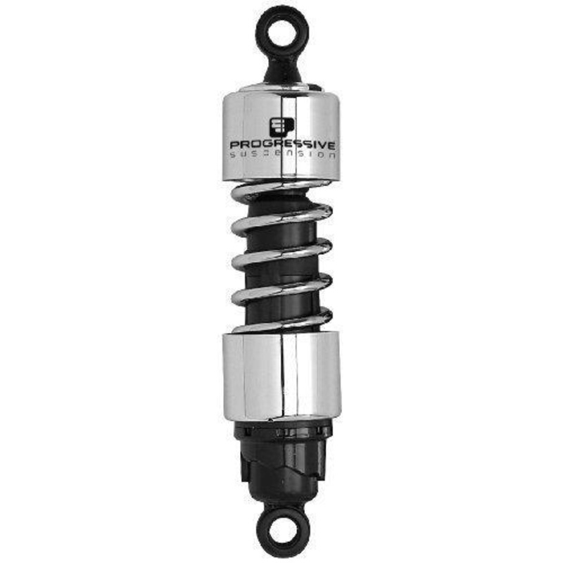 Progressive Suspension 412-4051C Chrome 12” Standard Replacement Rear Suspension Shock by Unknown