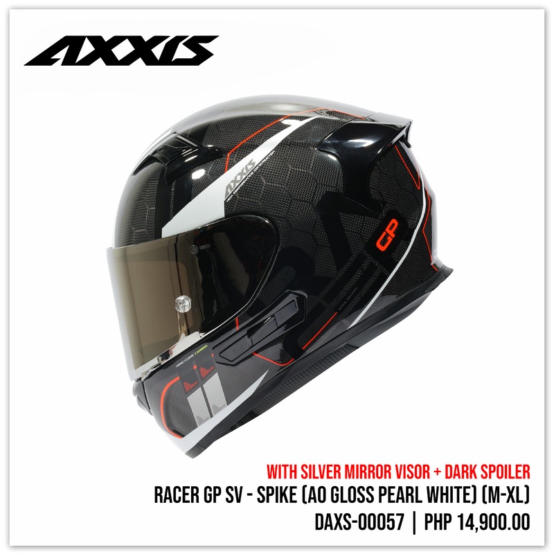 Racer GP SV – SPIKE (A0 Gloss Pearl White)