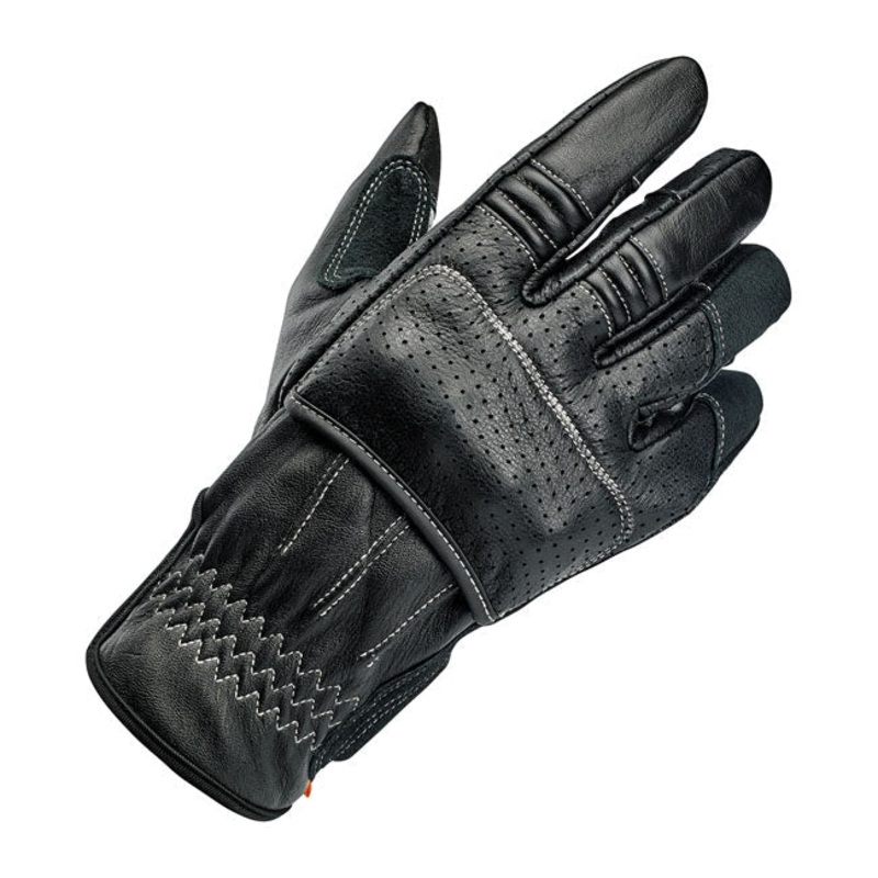 Biltwell Borrego Gloves Black / Cement CE Approved