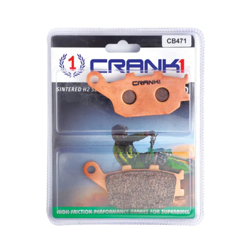 BRAKE PADS REAR YAMAHA YZF R1  2004 TO 2007-CB471-CRANK1 Sintered Brake Pad
