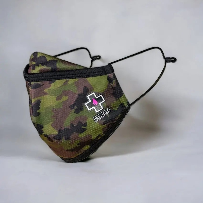 Muc-Off Reusable Face Mask Woodland Camo