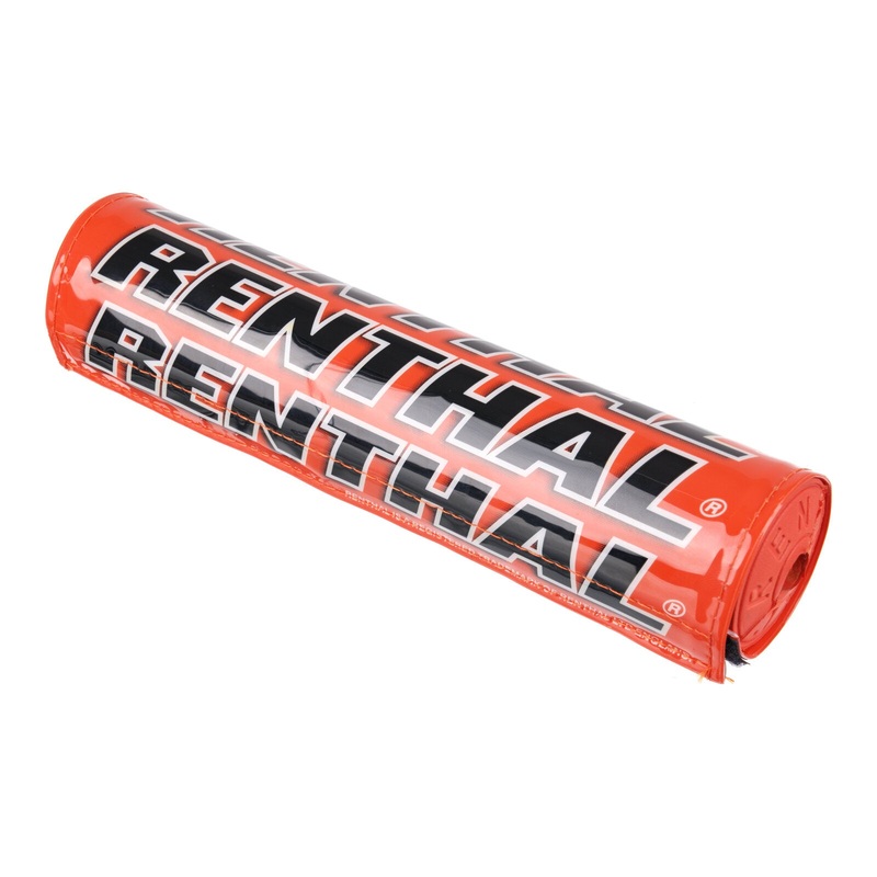 Renthal SX Handlebar Pad (10in) – Orange / Orange