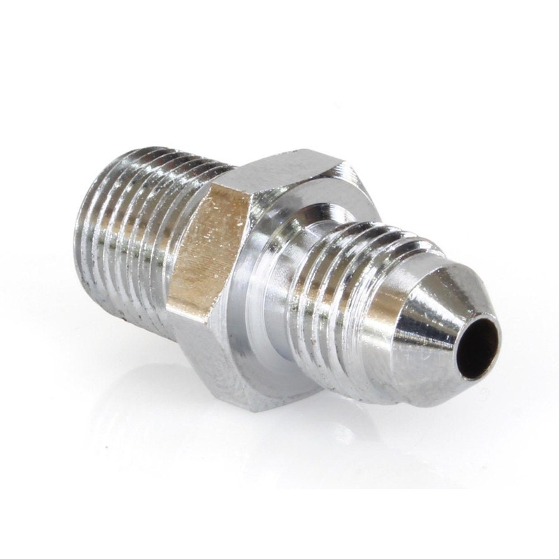 Adapter Fitting 1/8in. NPT x Straight Bend to AN3 Line