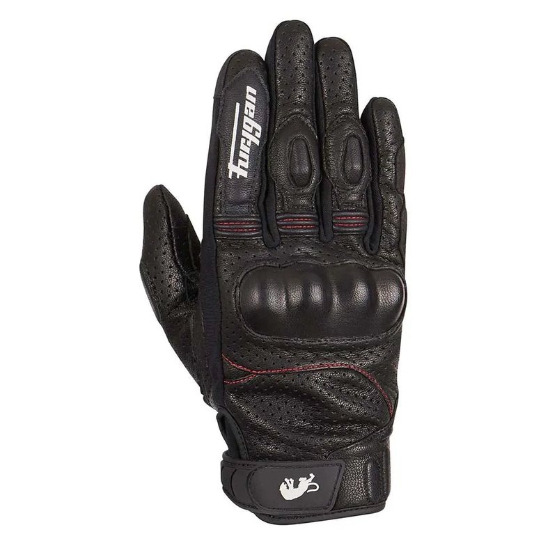 Furygan TD21 Vented Leather Gloves Black