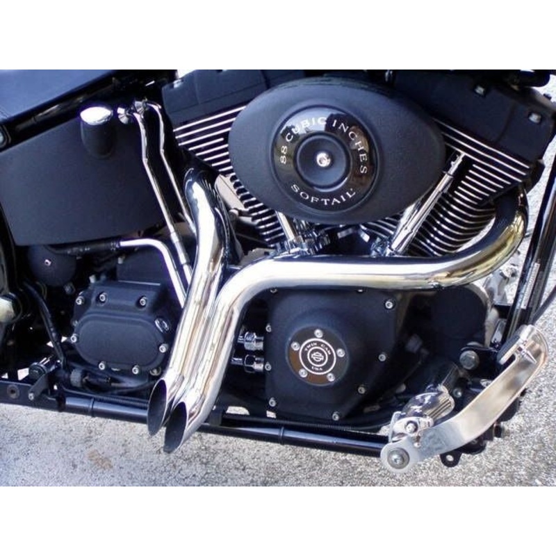 Harley Davidson SOFTAIL LAF exhausts Y Pipes Exhaust Chopper exhaust s FATBOY