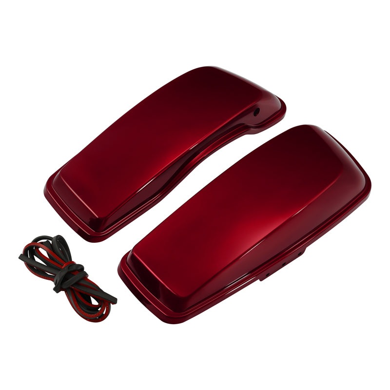 HR3 Velocity Red Sunglo 2017S Hard Saddlebag Lids Fit For STREET GLIDE SPECIAL FLHXS 2015-20172022