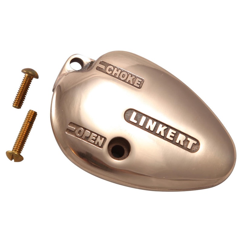 Linkert Brass Carburetor Cover Bird Deflector