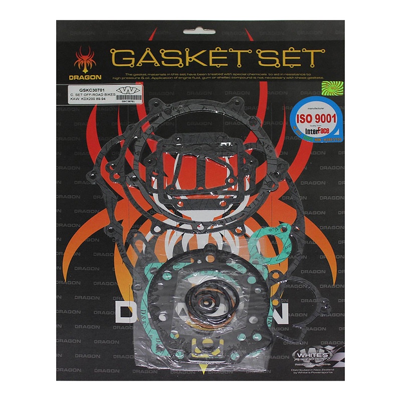 Whites Complete Gasket Set Kawasaki KDX200 ’89-’94