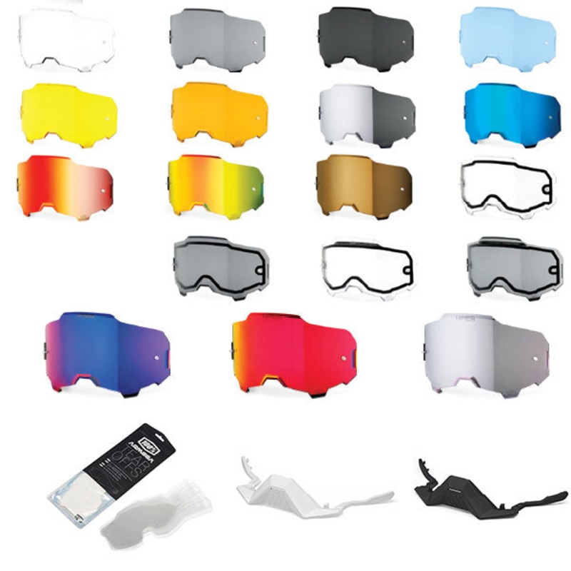100% – Armega Goggle Lens, Tear-Off Accessories