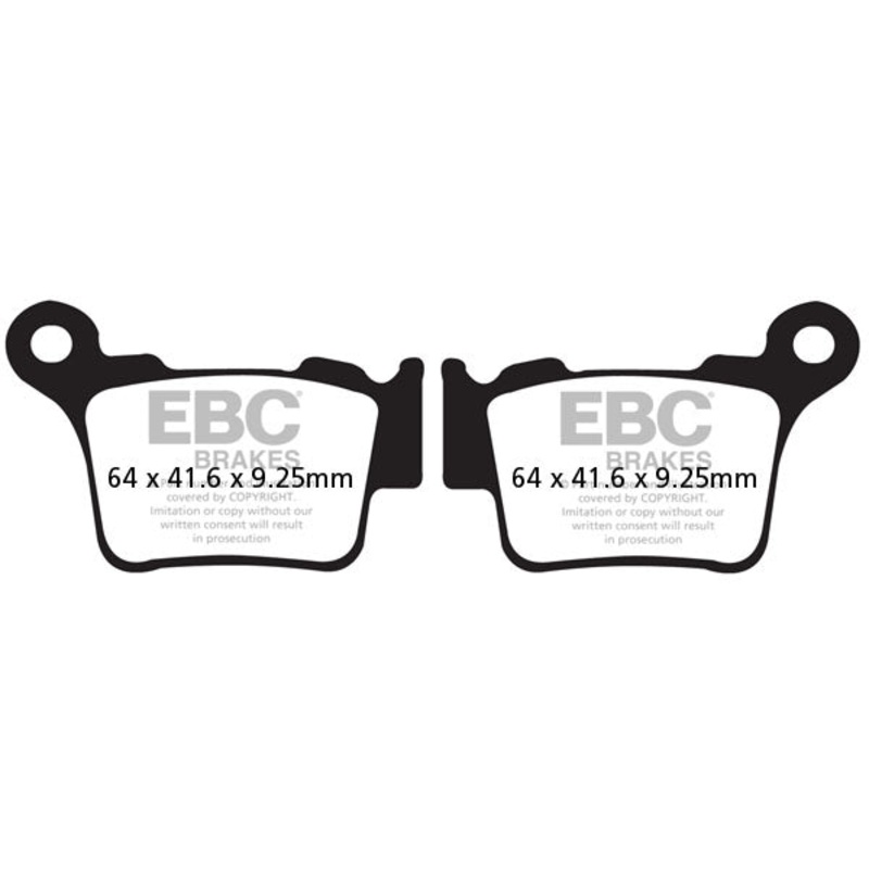 Brakes – FA368TT Carbon – EBC (Rear)