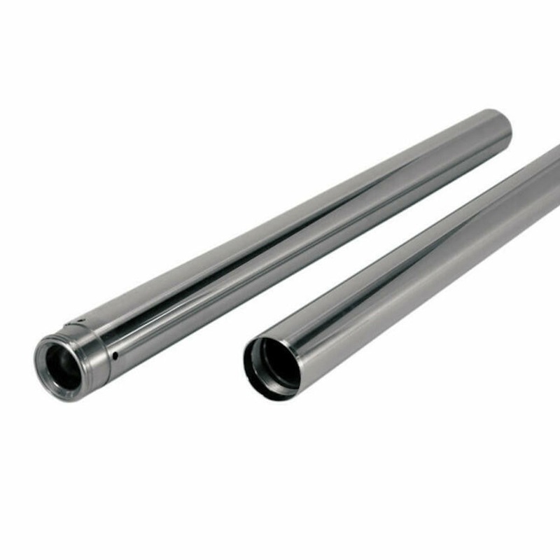 Custom Cycle Engineering – 49mm Fork Tubes 25.5″ For Harley 2006-2017 – Show Chrome