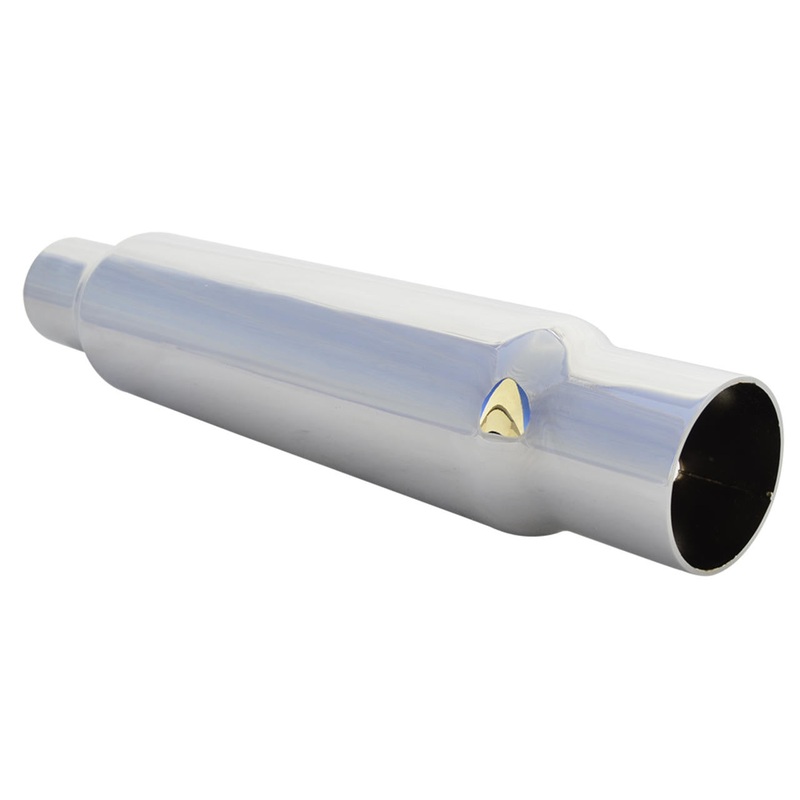 Shorty Cigar Muffler Exhaust – 1 1/2″ – 1 3/4″