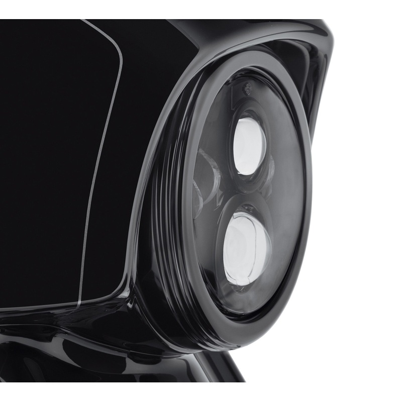 Harley Davidson 61400348 7 in. Defiance Headlamp Trim Ring KIT,TRIM,BEZEL,HDLT,7 INCH