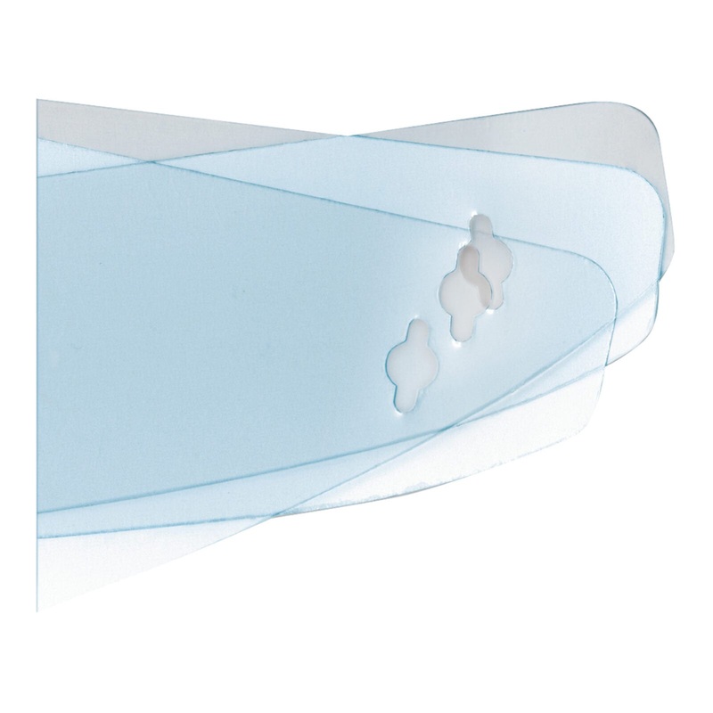 Shoei CWR-F2R Tear Off Film – 5-piece packet – Clear