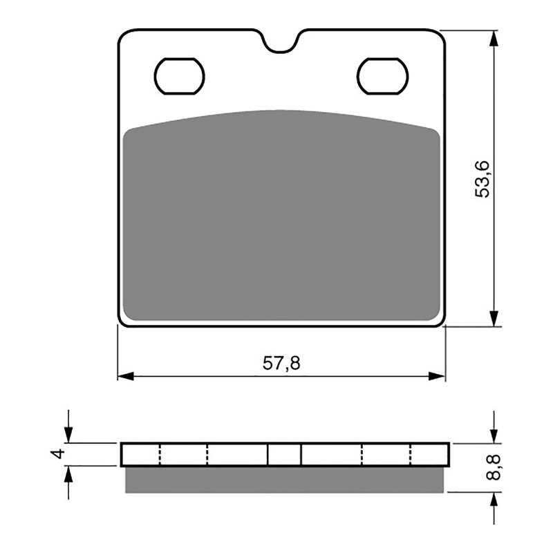 GOLDfren Brake Pads Sintered Sports GF072 – S3 ( PH57 )