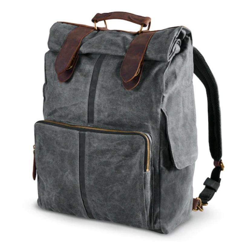 Harley-Davidson 93300117 Waxed canvas backpack 93300117