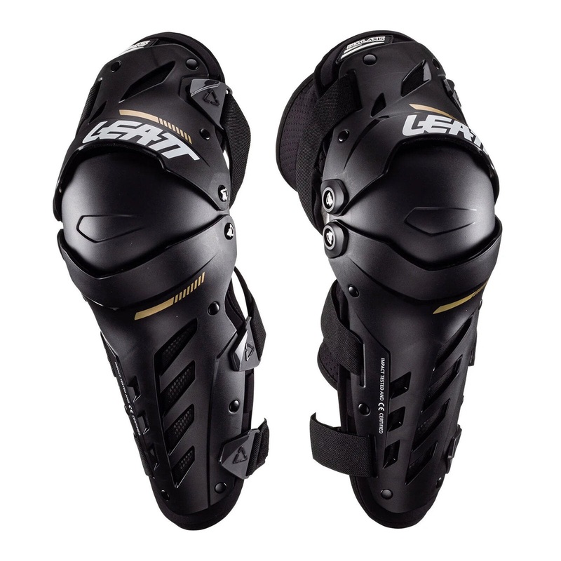 Leatt Dual Axis Knee & Shin Guard – Black
