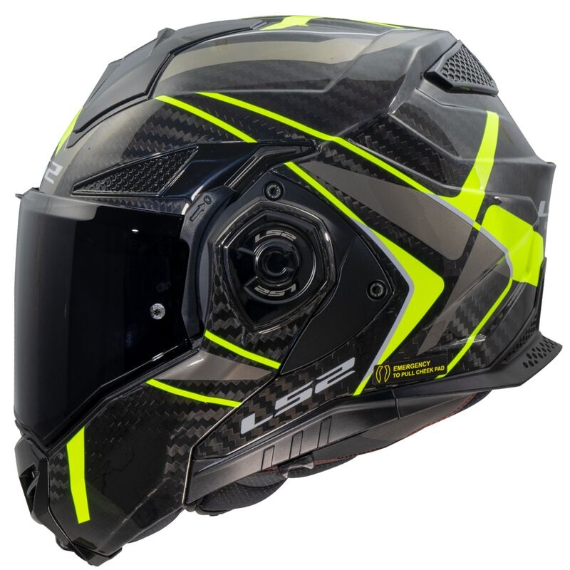 LS2 FF901 Advant X Carbon Future 2 Hi-Vis Yellow