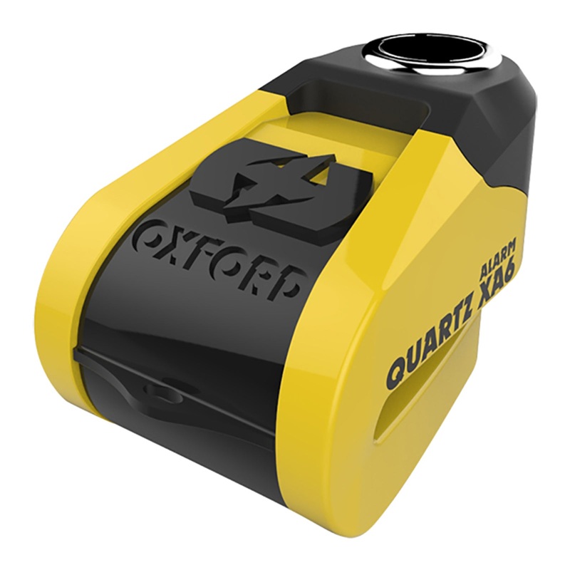 Oxford Disc Lock Alarm Quartz XA6 – Yellow