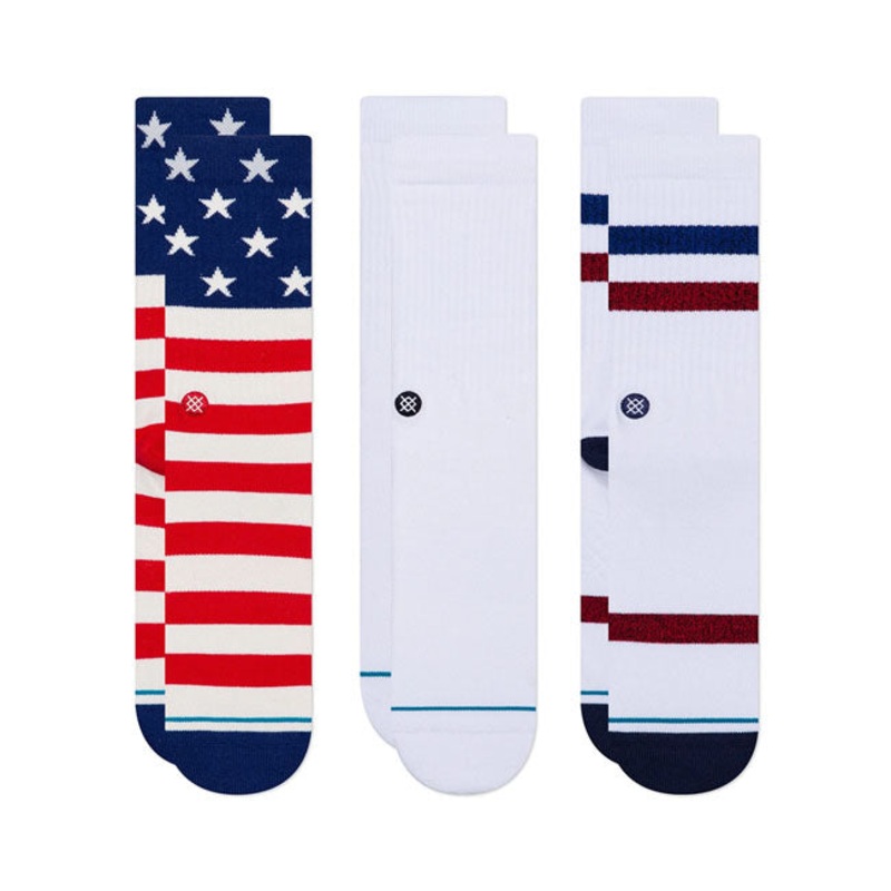Stance The Americana Socks – Pack Of 3