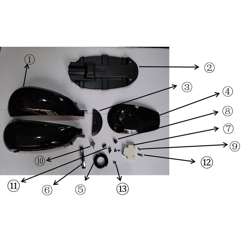 4*12 Self Tapping Screws – 1500W Electric Mini Bike