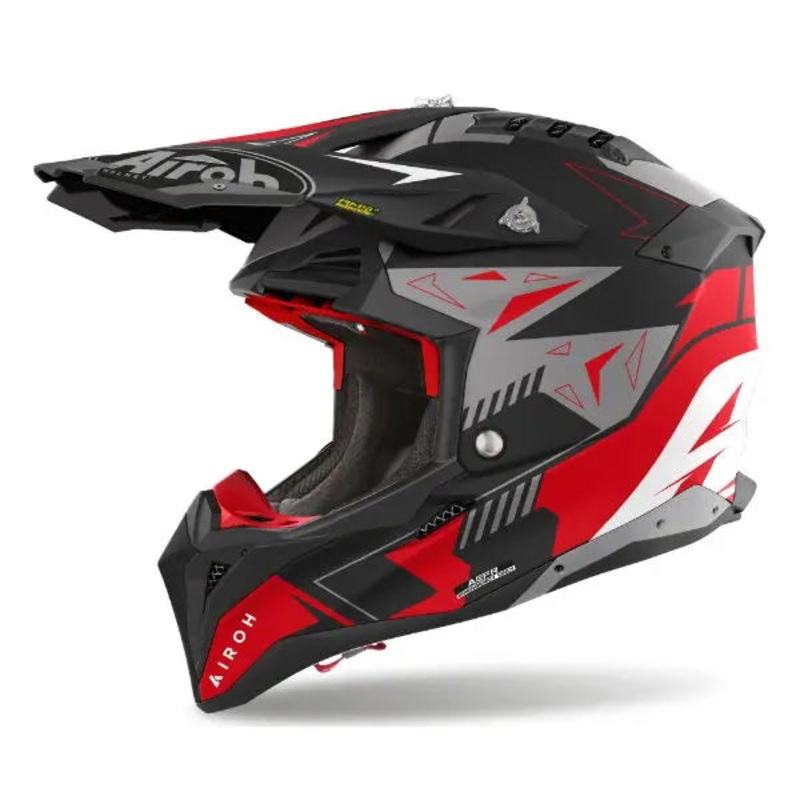 Airoh Aviator 3 Spin Matt Red